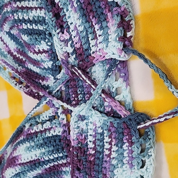 Crocheted Halter Top by my Daughter - Picture 4 of 6